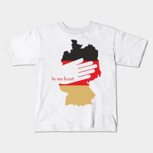 In My Heart. Germany Kids T-Shirt